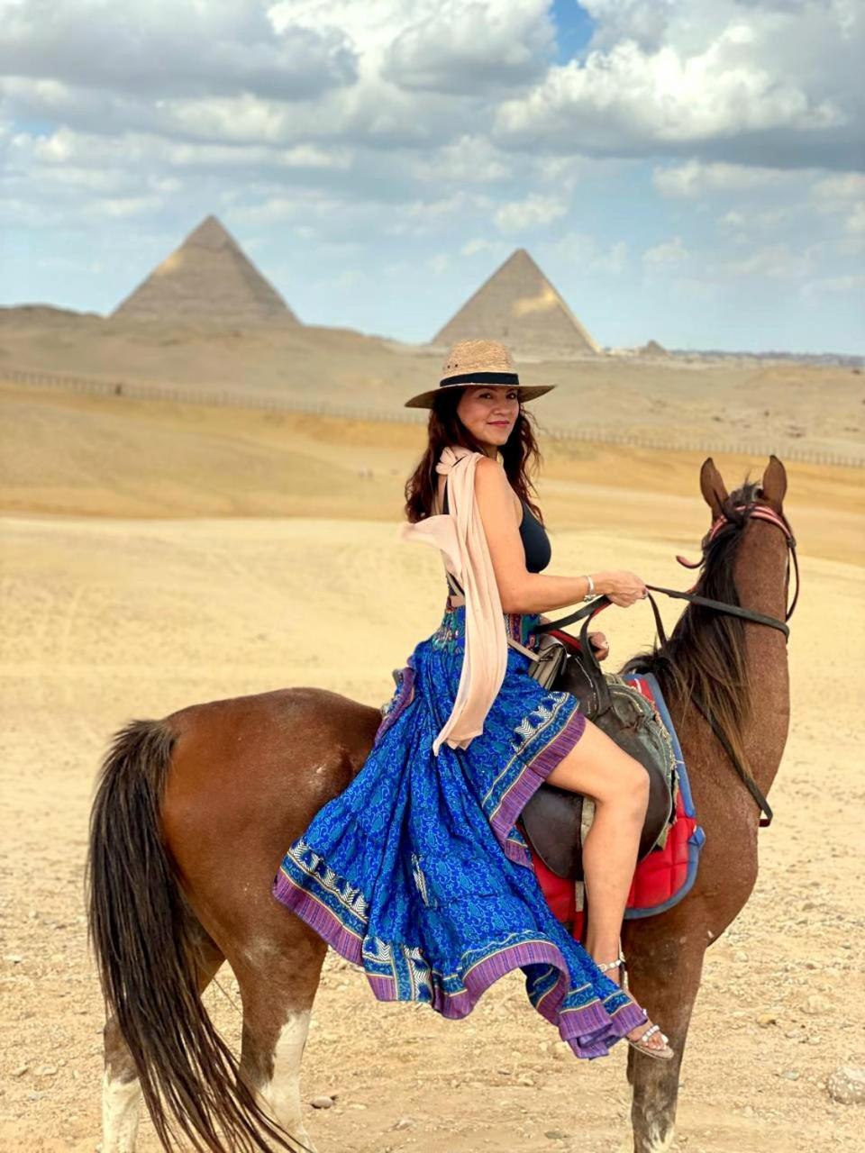 Grand Golden Pyramids View Hotel Kafret el-Gabal المظهر الخارجي الصورة