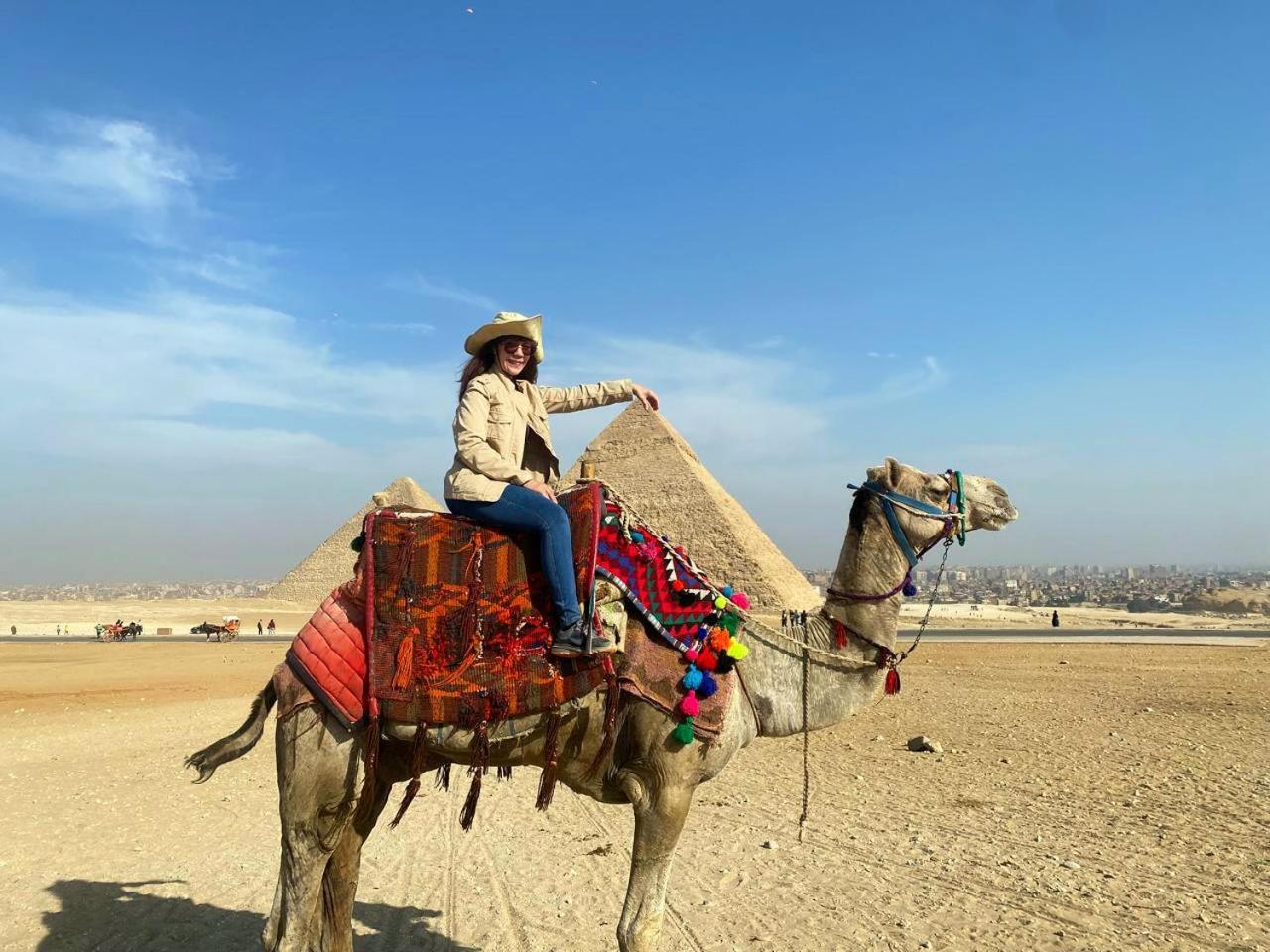 Grand Golden Pyramids View Hotel Kafret el-Gabal المظهر الخارجي الصورة