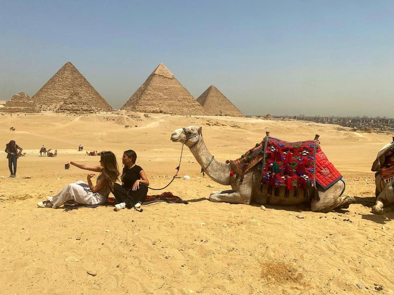 Grand Golden Pyramids View Hotel Kafret el-Gabal المظهر الخارجي الصورة