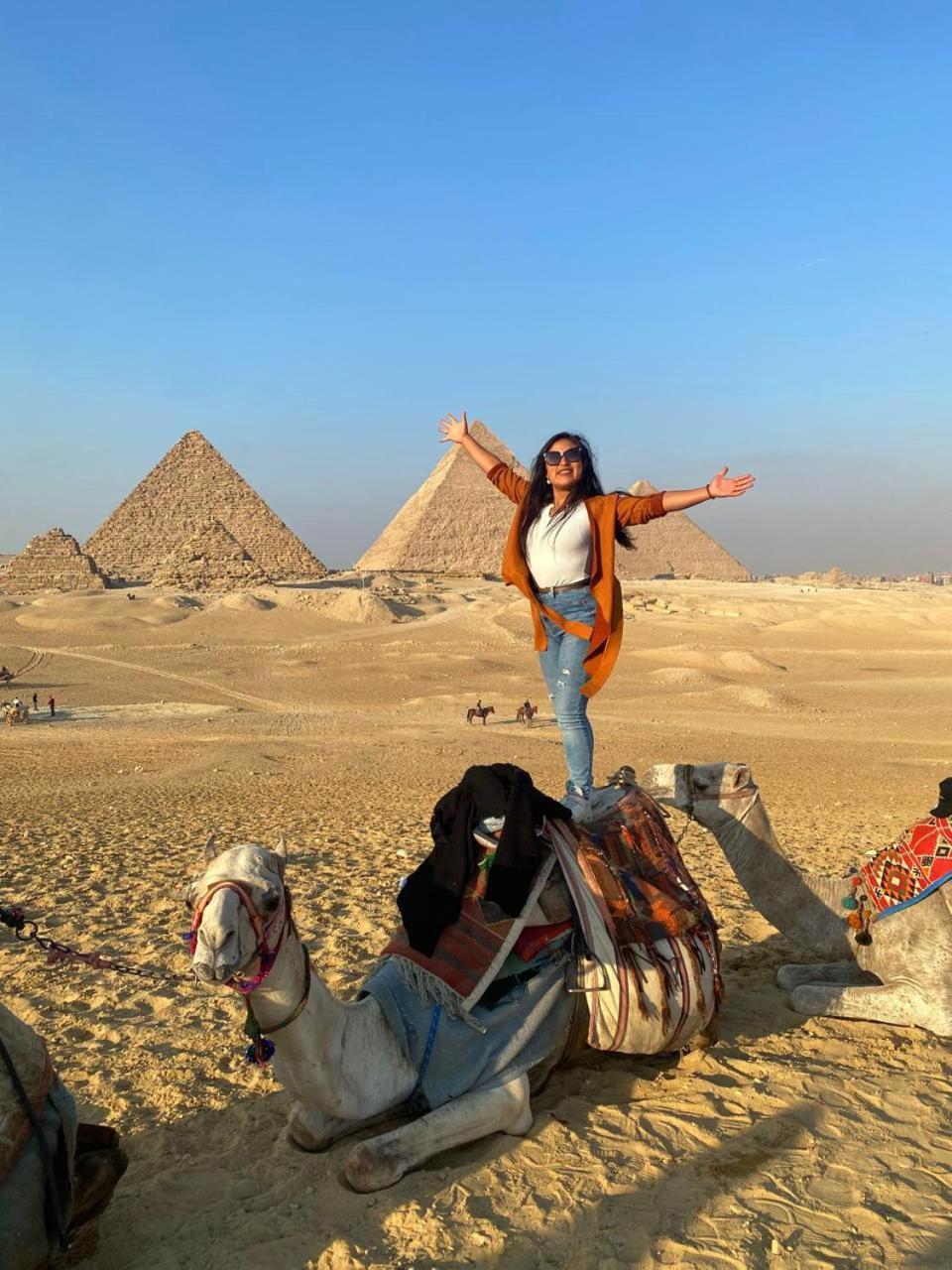Grand Golden Pyramids View Hotel Kafret el-Gabal المظهر الخارجي الصورة